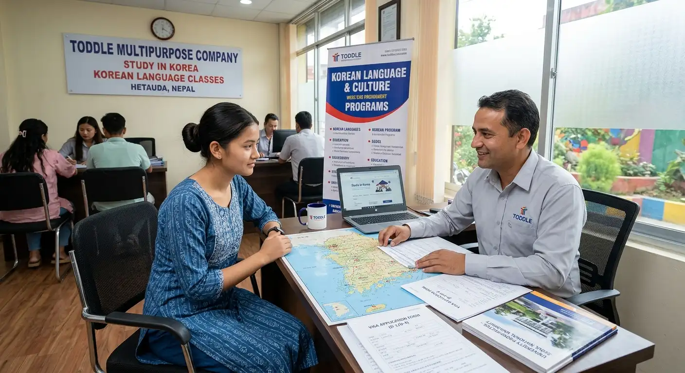 Study in Korea from Nepal