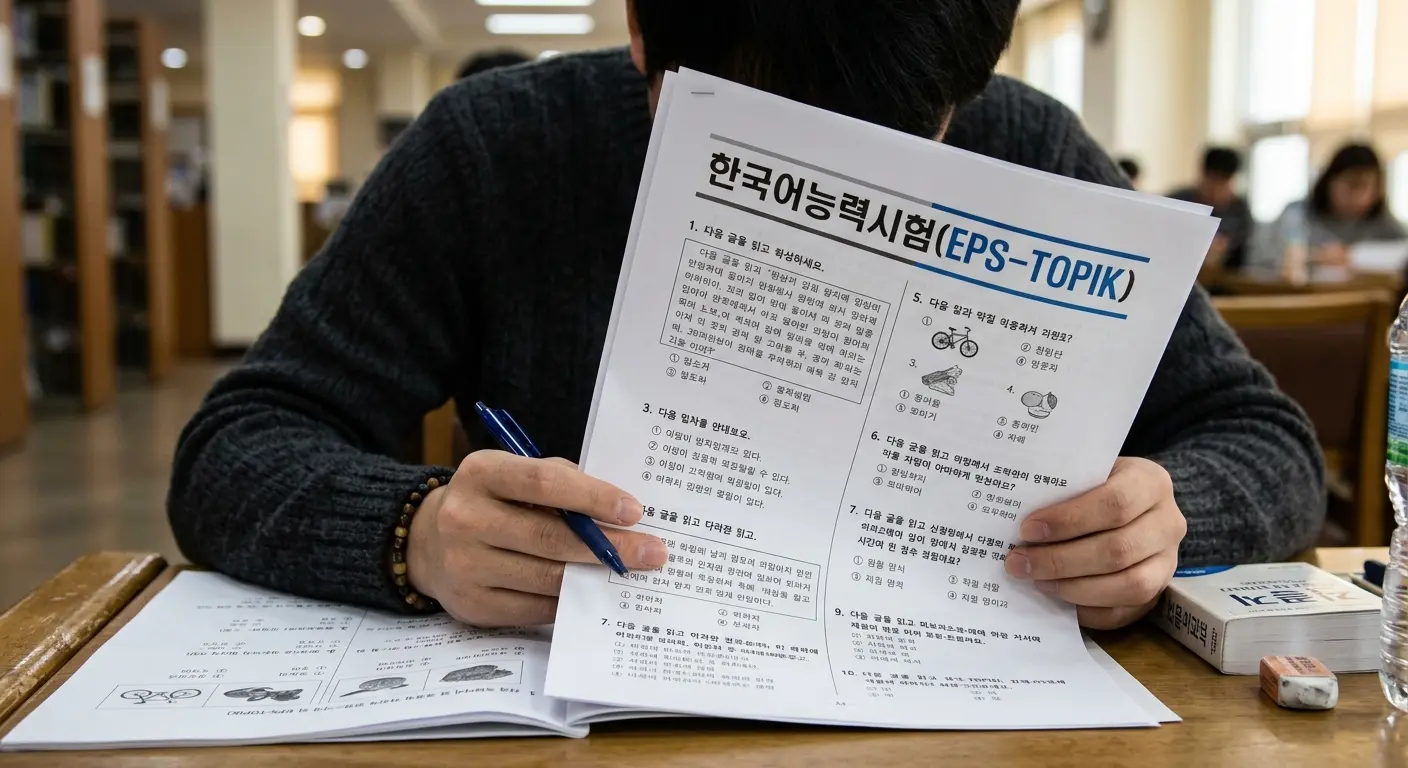 EPS TOPIK Question Paper Explained: Format & Sections
