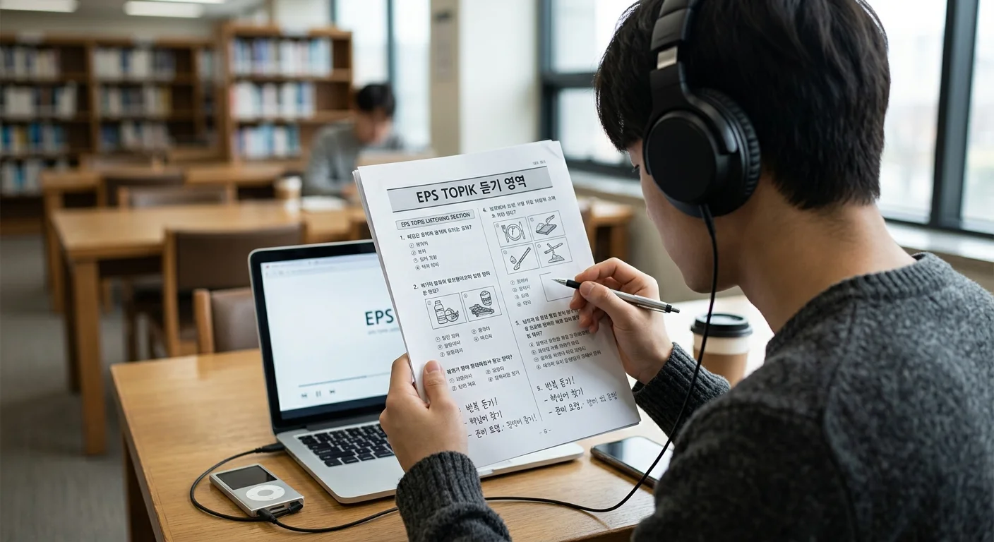 EPS TOPIK Listening Section: Format & Preparation Tips