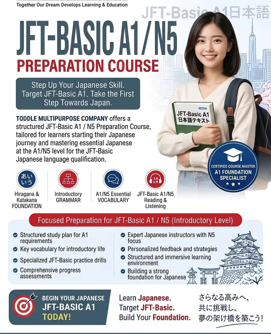 JFT-Basic A1 / N5 Preparation Course